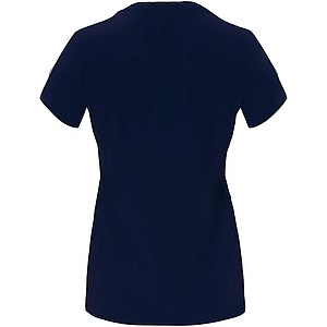 Dámske tričko s krátkym rukávom, ROLY CAPRI, navy, veľ. 2XL