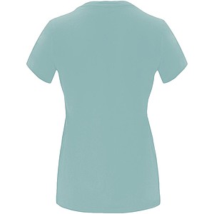 Dámske tričko s krátkym rukávom, ROLY CAPRI, pastelovo modrá, 2XL