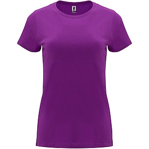 Dámske tričko s krátkym rukávom, ROLY CAPRI, purpurová, vel. S