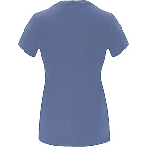 Dámske tričko s krátkym rukávom, ROLY CAPRI, riflová farba, vel. 2XL