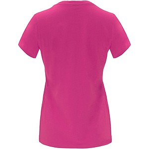Dámske tričko s krátkym rukávom, ROLY CAPRI, ružová, vel. XL