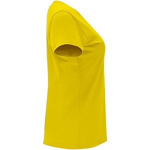 Dámske tričko s krátkym rukávom, ROLY CAPRI, žltá, veľ. 2XL