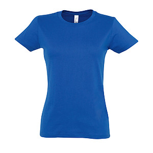 Dámske tričko SOLS IMPERIAL WOMEN, kráľovská modrá, 3XL