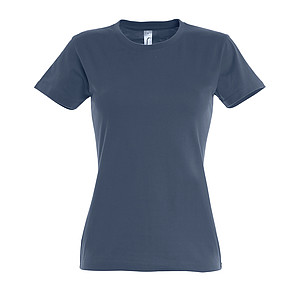 Dámske tričko SOLS IMPERIAL WOMEN, rifľová, 3XL
