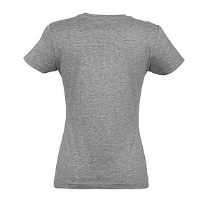 Dámske tričko SOLS IMPERIAL WOMEN, sivý melír, 3XL