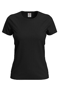Dámske tričko STEDMAN COMFORT-T WOMEN farba čierna M