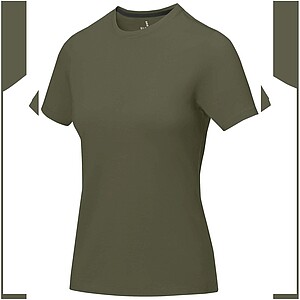 Dámské triko Elevate Nanaimo, velikost XXL, vojenská zelená - khaki