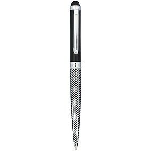 Dárková sada Empire Duo Pen, stříbrná/černá
