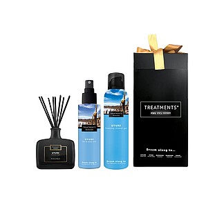 Dárková sada kosmetiky a difuzéru TREATMENTS® Giftbox Body & Fragrance Sticks - Uyuni