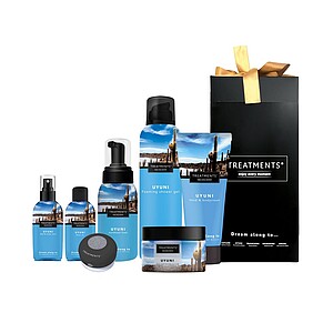 Dárková sada kosmetiky a repráčku TREATMENTS® Giftbox Spa at Home - Uyuni