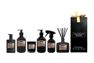 Dárková sada kosmetiky, svíčky a difuzéru TREATMENTS® Giftbox Spa at Home (DeLuxe) - Zhejiang