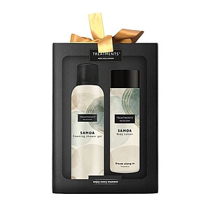 Dárková sada sprchové pěny 200 ml a tělového mléka 250 ml TREATMENTS® Giftbox Tenderness - Samoa