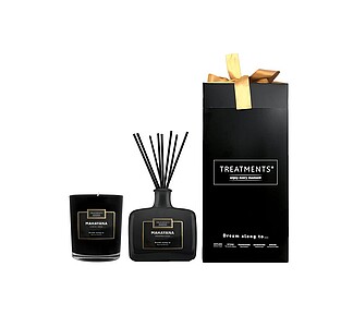 Dárková sada TREATMENTS® obsahující svíčku a difuzér 200 ml - Giftbox Home - Mahayana