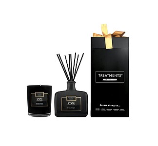 Dárková sada TREATMENTS® obsahující svíčku a difuzér 200 ml - Giftbox Home - Uyuni