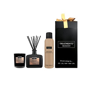 Dárková sada TREATMENTS® obsahující svíčku, difuzér 200 ml a sprchovou pěnu 200 ml - Giftbox Home & Body (DeLuxe) - Zhejiang