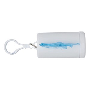 Dávkovač sáčků na psí exkrementy, bílá