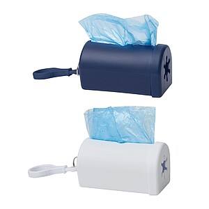 Dávkovač sáčků na psí exkrementy, bílá