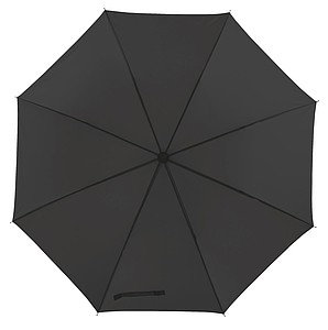 Dáždnik s puzdrom, čierna, pr. 125 cm
