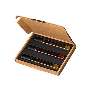 Degustačná sada 3 olivových olejov v 100 ml skúmavkách z recyklovaného plastu