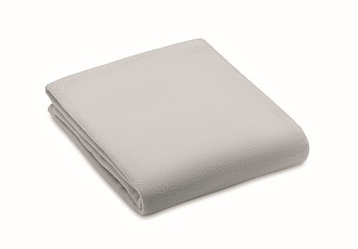Deka RPET fleece, 120x150 cm, šedá