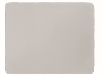 Deka RPET fleece, 120x150 cm, šedá