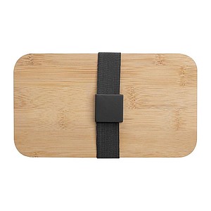 Dělený obědový box, černá