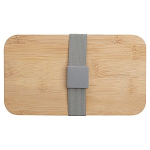Dělený obědový box, šedá