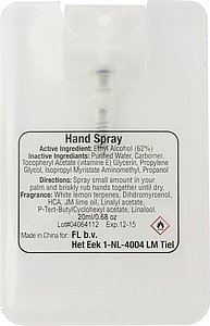 Desinfekční sprej na ruce, 20ml - reklamní předměty