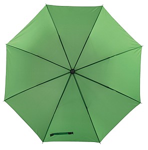 Deštník s pouzdrem, světle zelená, pr. 125 cm