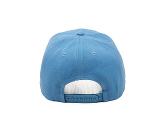 Dětská 6panelová kšiltovka s rovným kšiltem, světlá modrá