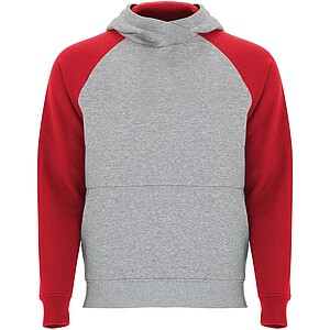 Dětská dvoubarevná mikina Roly Badet, velikost 3/4 roky, šedá/červená