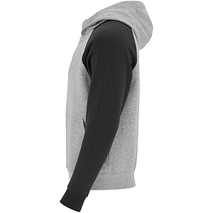 Dětská dvoubarevná mikina Roly Badet, velikost 5/6 let, šedá/černá