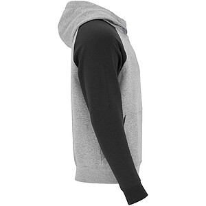 Dětská dvoubarevná mikina Roly Badet, velikost 5/6 let, šedá/černá