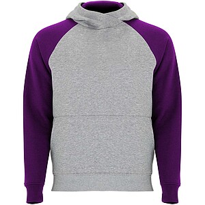 Dětská dvoubarevná mikina Roly Badet, velikost 5/6 let, šedá/fialová