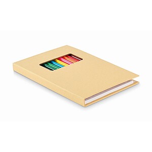 Dětská kreslící sada, béžová