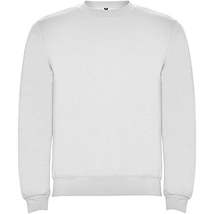 Dětská mikina s kulatým výstřihem, ROLY CLASICA, bílá, vel. 9/10