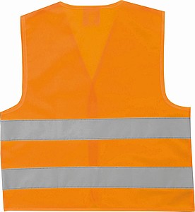 Dětská reflexní vesta, oranžová