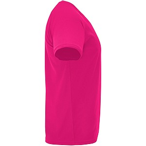 Dětské funkční tričko s krátkým rukávem, ROLY BAHRAIN, sytě růžová, vel. 4
