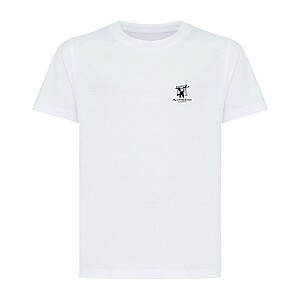 Detské tričko Iqoniq Koli, veľkosť 3/4 rokov, biela