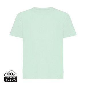 Detské tričko Iqoniq Koli, veľkosť 3/4 rokov, mätová