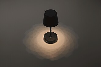 DIALUZ Dobíjecí výsuvná stolní USB lampa, černá