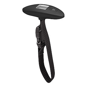 Digitálna váha na batožinu, max. 40 kg, čierna