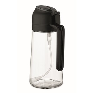 DIPPER Skleněný dávkovač oleje, 450 ml, černá