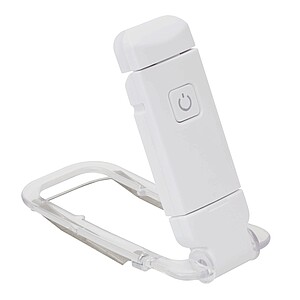 Dobíjecí LED lampička na čtení, bílá