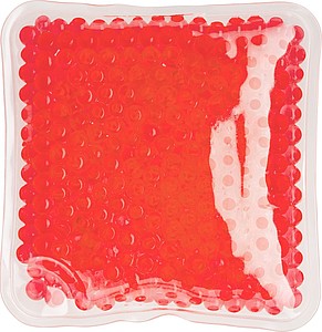 DODO Chladící i hřejivý polštářek, čtverec, červený - reklamní předměty