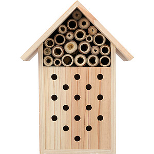 Domček pre včely z recyklovaného dreva, hnedá