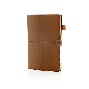 Doplnitelný zápisník Daily Notes Binder 3v1 z PU, hnědá