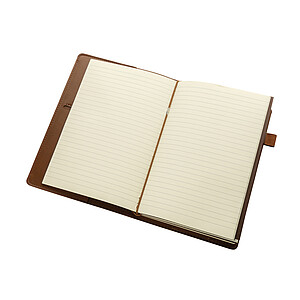 Doplnitelný zápisník Daily Notes Binder 3v1 z PU, hnědá
