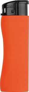 DREMON Ergonomicky tvarovaný, plniteľný zapaľovač, oranžový