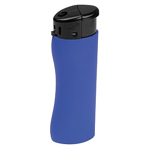 DREMON Ergonomicky tvarovaný, plniteľný zapaľovač, tmavomodrý